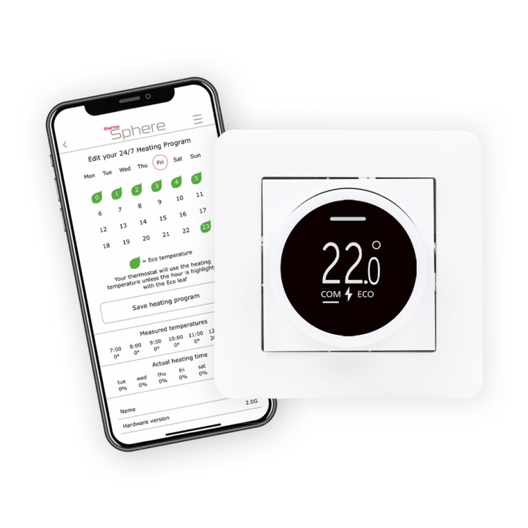 Bluetooth Thermostat BT21  And  App2